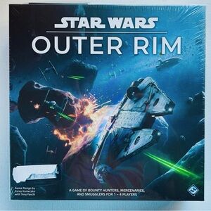 NEW Sealed Star Wars Outer Rim Fantasy Flight Sci-Fi Strategy Board Game Disney